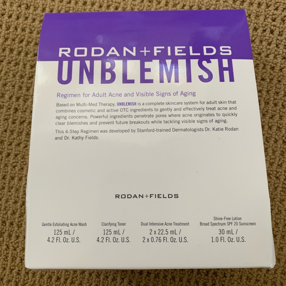 Rodan and Fields Unblemish Regimen